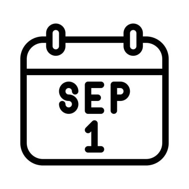 İlk gün okul simge vektör çizim   