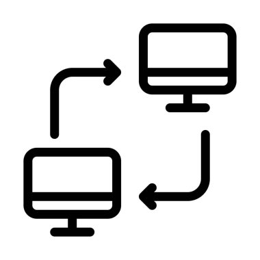 Sync bilgisayar veritabanı, basit vektör çizim