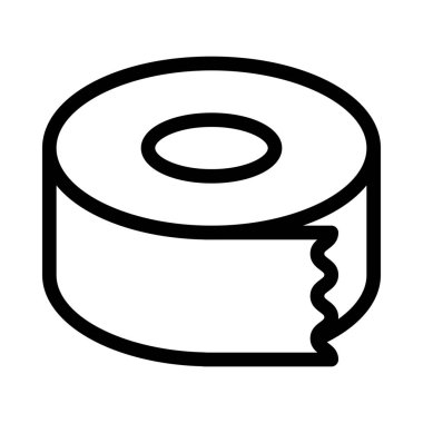 Yapışkan sopa şerit, vektör tasarımı