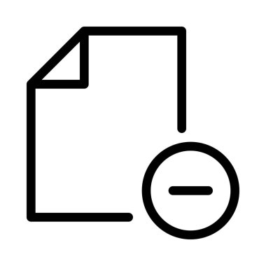 Çıkarmak ya da silmek dosya basit bir çizgi çizim