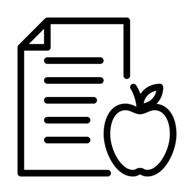 Butrition diyet grafik işareti illüstrasyon vektör