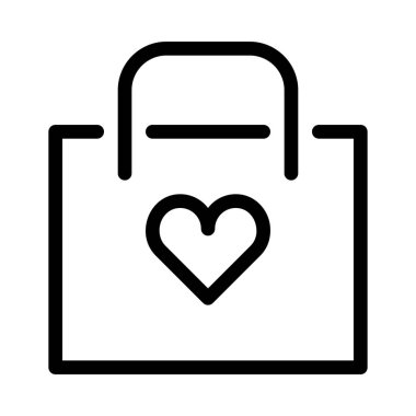 Alışveriş kavramı simge vektör çizim