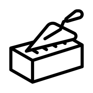 Mala ve tuğla, vektör tasarımı