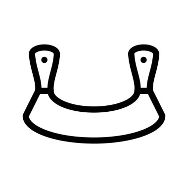 ot helikopter simge vektör çizim