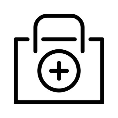 Alışveriş kavramı simge vektör çizim