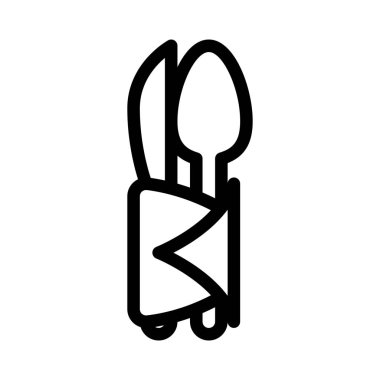 cutlery decoration icon vector illustration