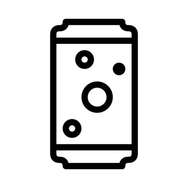 Gazlı içecek - İçecek vektör illüstrasyon