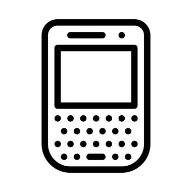 Mobil 4, basit vektör çizim