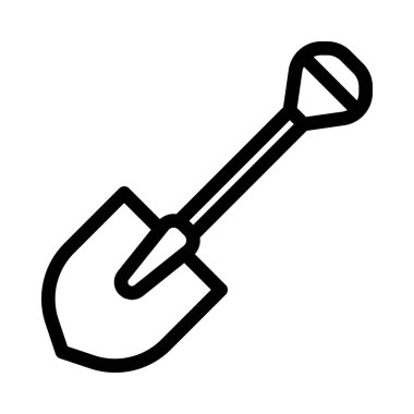 Kürek kazma Aracı, vektör tasarımı