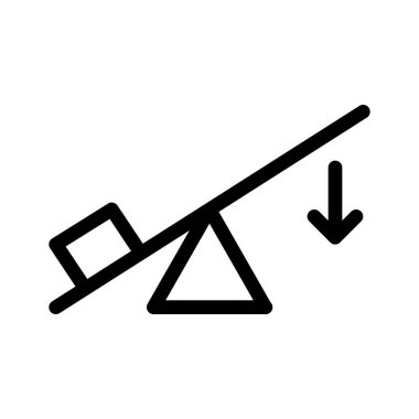 Fizik kolu, basit vektör çizim kaldırma