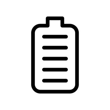 Tam pil bildirimi, basit vektör çizim