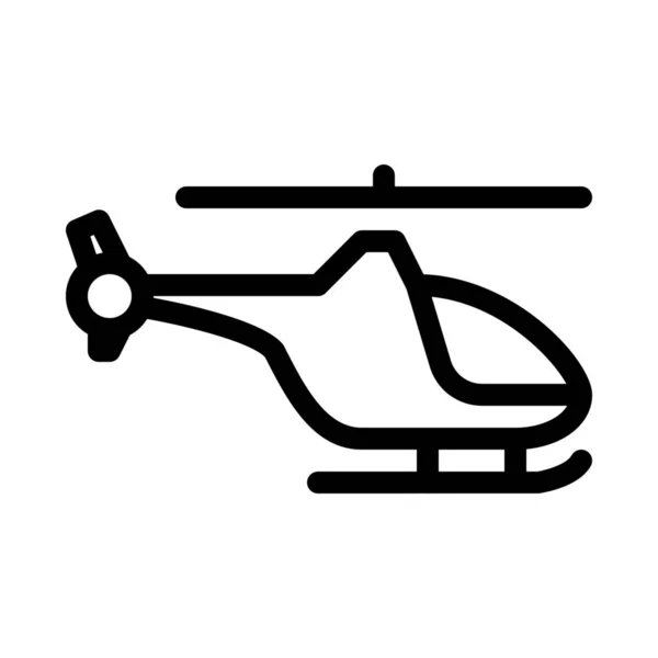 Повітряного Транспортного Вертольота Знак Векторні Ілюстрації — стоковий вектор