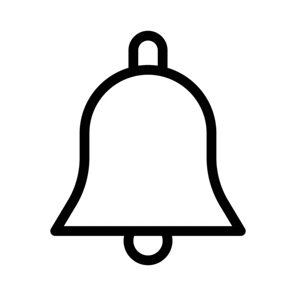 Ilustración Vectorial Simple Bell — Vector de stock