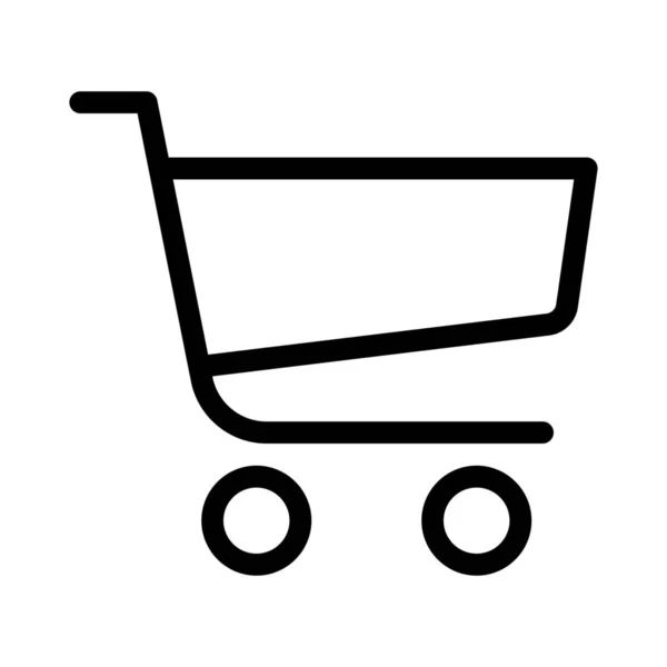 Shopping Konzept Symbol Vektor Illustration — Stockvektor