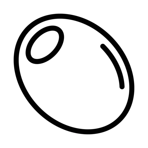 栄養豊富なオリーブ符号ベクトル イラスト — ストックベクタ