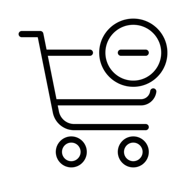 Shopping Konzept Symbol Vektor Illustration — Stockvektor