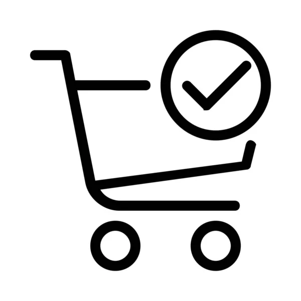 Shopping Konzept Symbol Vektor Illustration — Stockvektor