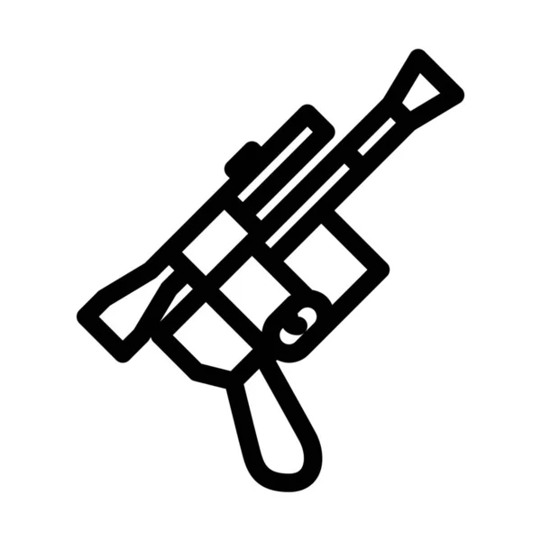 Kinder Laserpistole Symbol Vektor Illustration — Stockvektor