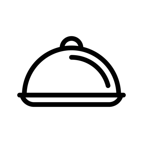 克洛切厨房 简单的线例证 — 图库矢量图片