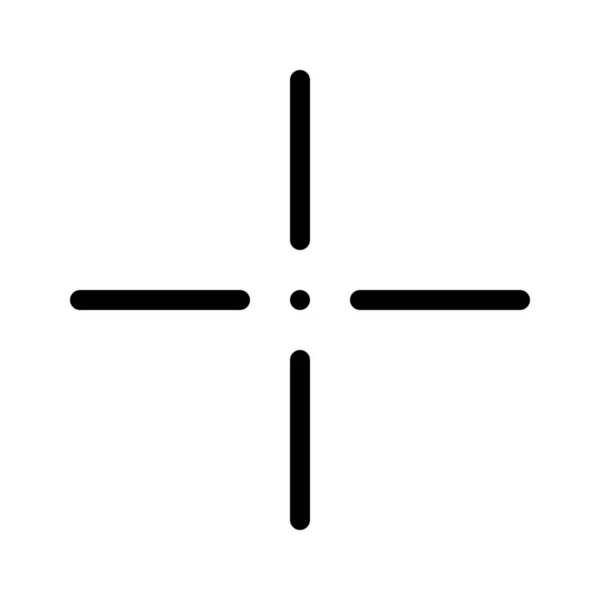 绘制鼠标指针简单的线条插图 — 图库矢量图片