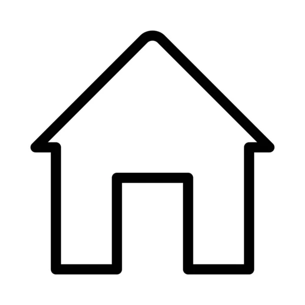 房子或家 简单的向量例证 — 图库矢量图片