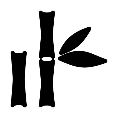 Doğal bambu Stick, vektör tasarımı