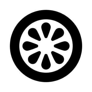 Basit vektör illüstrasyon simge göz kulak salatalık