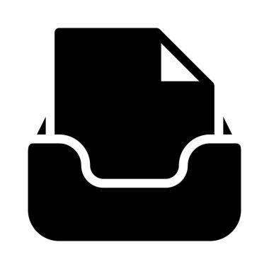 Arşiv dosya kasası, vektör tasarımı