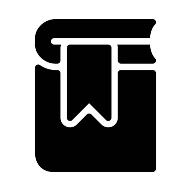 Yer işareti Page sembol simgesini, basit hat illüstrasyon