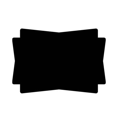 Basit vektör çizim simgesi boş çerçeve