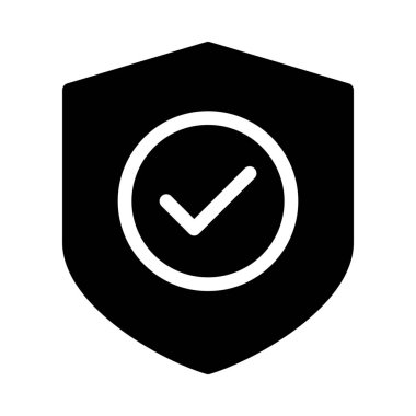 Sistem güvenlik beyaz arka plan üzerinde izole etkin