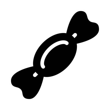 Şeker şeker Wrapped beyaz arka plan üzerinde