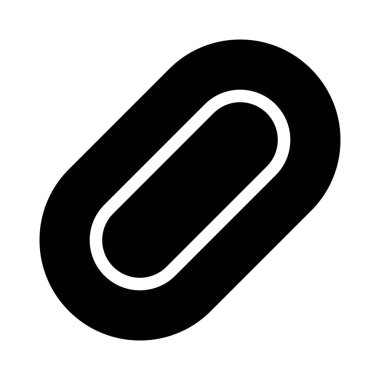 Paspas simgesi, basit hat illüstrasyon