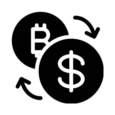 Beyaz zemin üzerine Bitcoin para birimi dönüştürme
