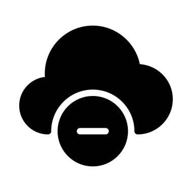 Beyaz arka plan üzerinde izole bulut veri kaldırma 