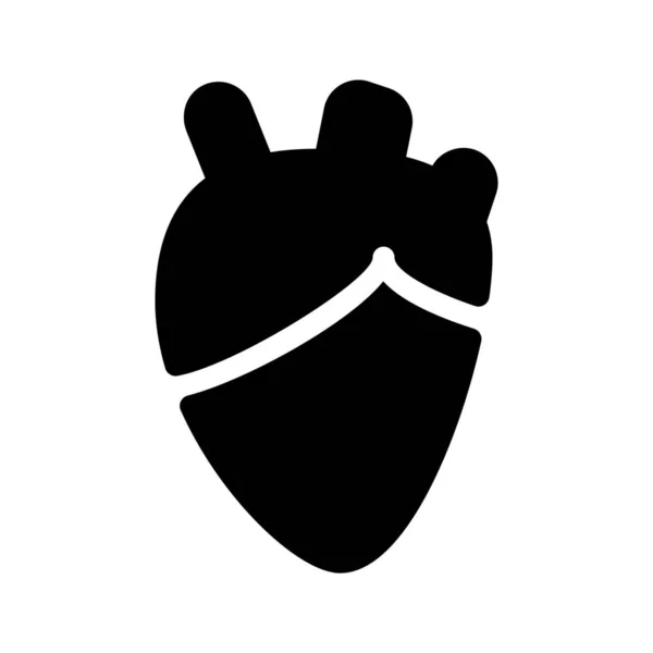 Heart Cardiology Department Isolated White Background — 스톡 벡터