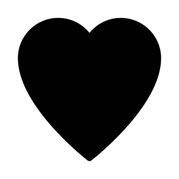 Expressão Coração Amor Isolado Fundo Branco —  Vetores de Stock
