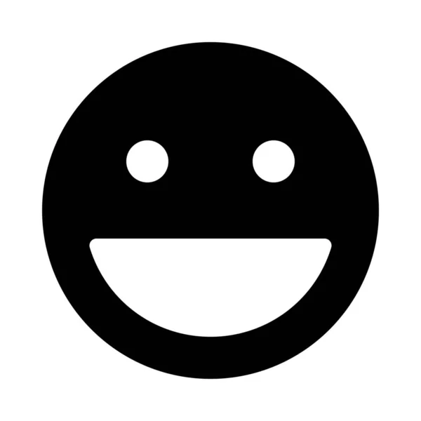 Big Smile Smiley Design Vectoriel — Image vectorielle