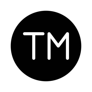 Basit vektör illüstrasyon işareti bir marka özelliği işaret