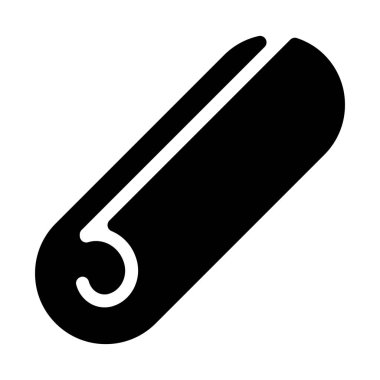 Basit vektör illüstrasyon işareti Spa pamuk havlu