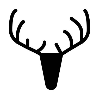 Beyaz arka plan üzerinde ren geyiği veya elk geyik