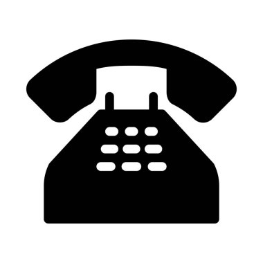 Vintage telefon bağlantı beyaz arka plan üzerinde izole 