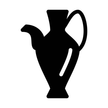 Basit vektör illüstrasyon işareti antik su ot