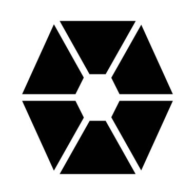 Ayrılıkçılar Partisi Sembol basit vektör illüstrasyon