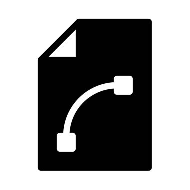 Basit vektör illüstrasyon işareti vektör görüntü dosyasının