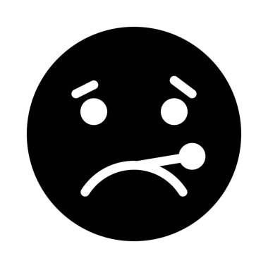 Ateş ya da hasta Emoji