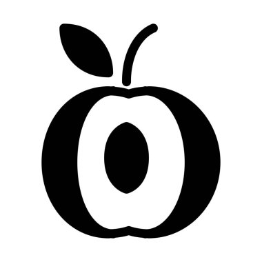 Dilimlenmiş vitamini Paketli şeftali basit vektör çizim