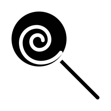 Beyaz arkaplanda lolipop