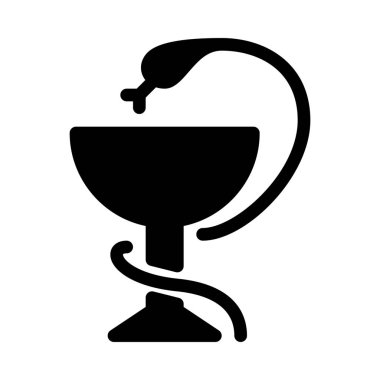 İlaç ve tıbbi beyaz arka plan üzerinde izole sembolü 