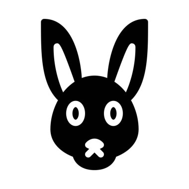 Yerli tavşan beyaz arka plan üzerinde izole izole 